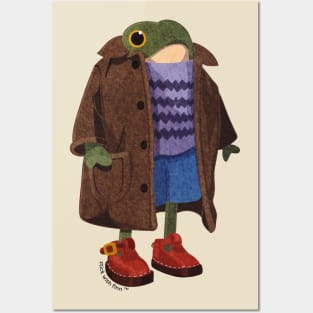 Well Dressed Frogson the Frog Posters and Art